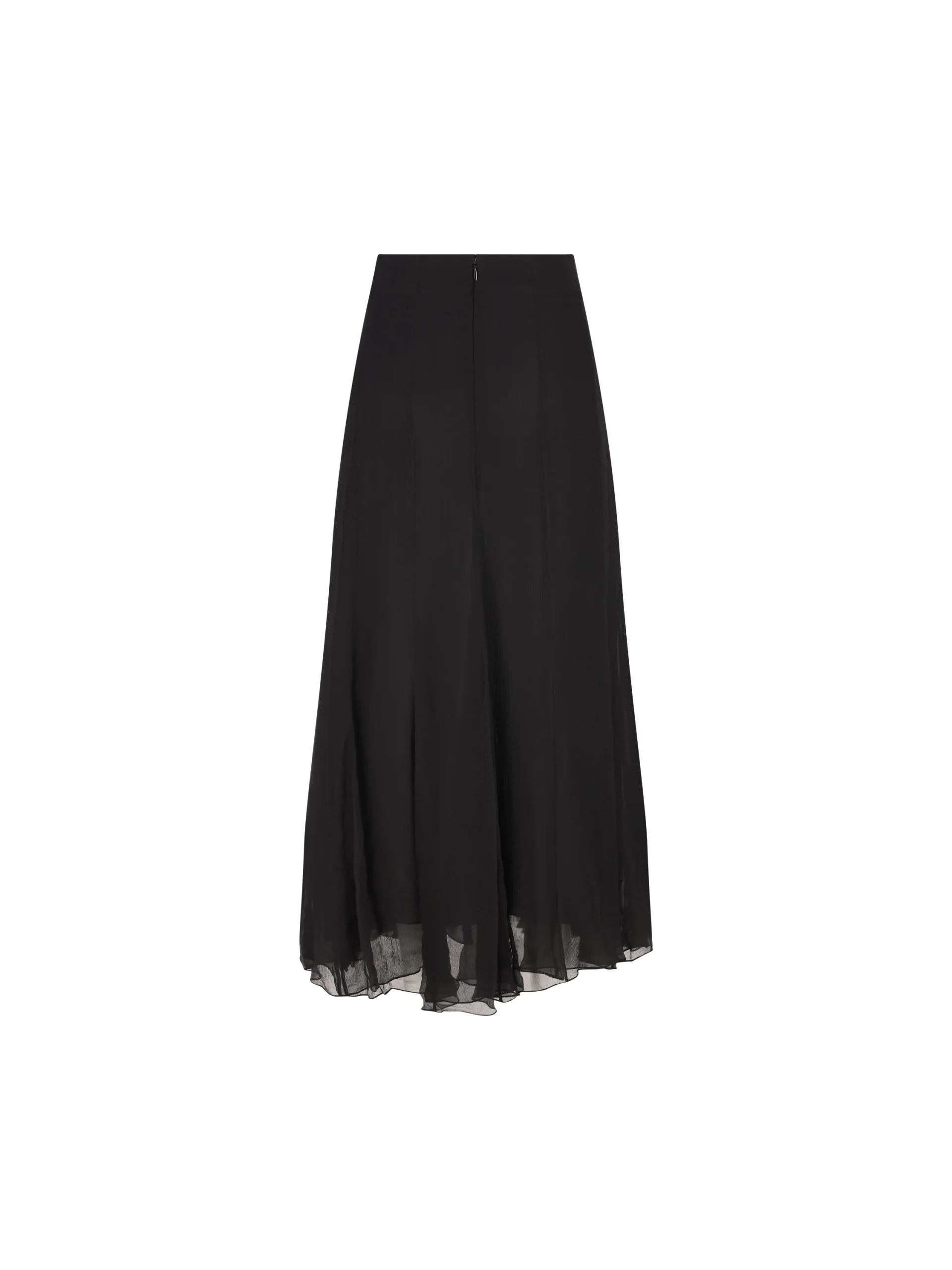 CHLOE' Maxi Gonna Fluida In Mussola Di Seta - immagine 3