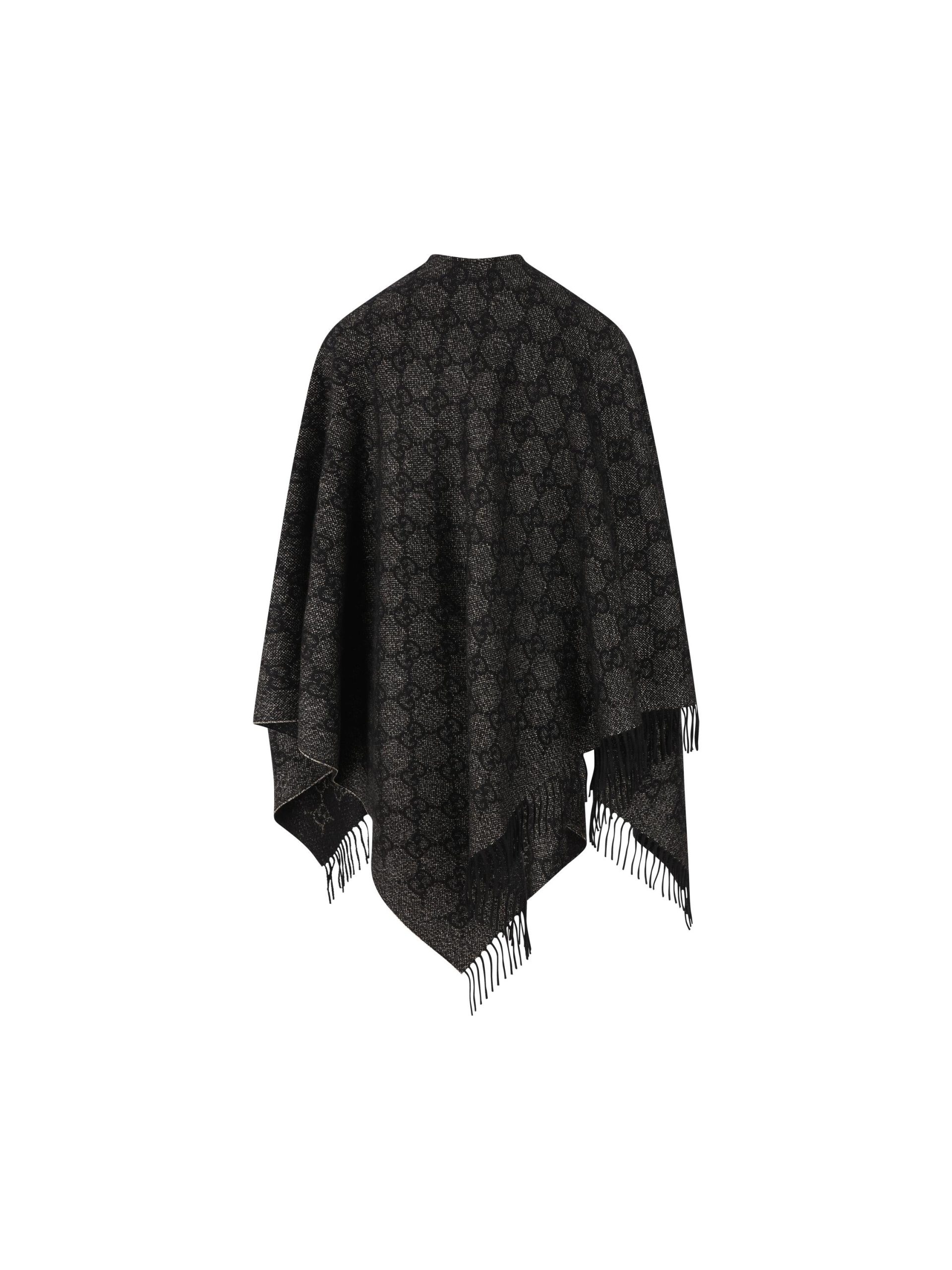 GUCCI Mantella In Cashmere GG - immagine 3