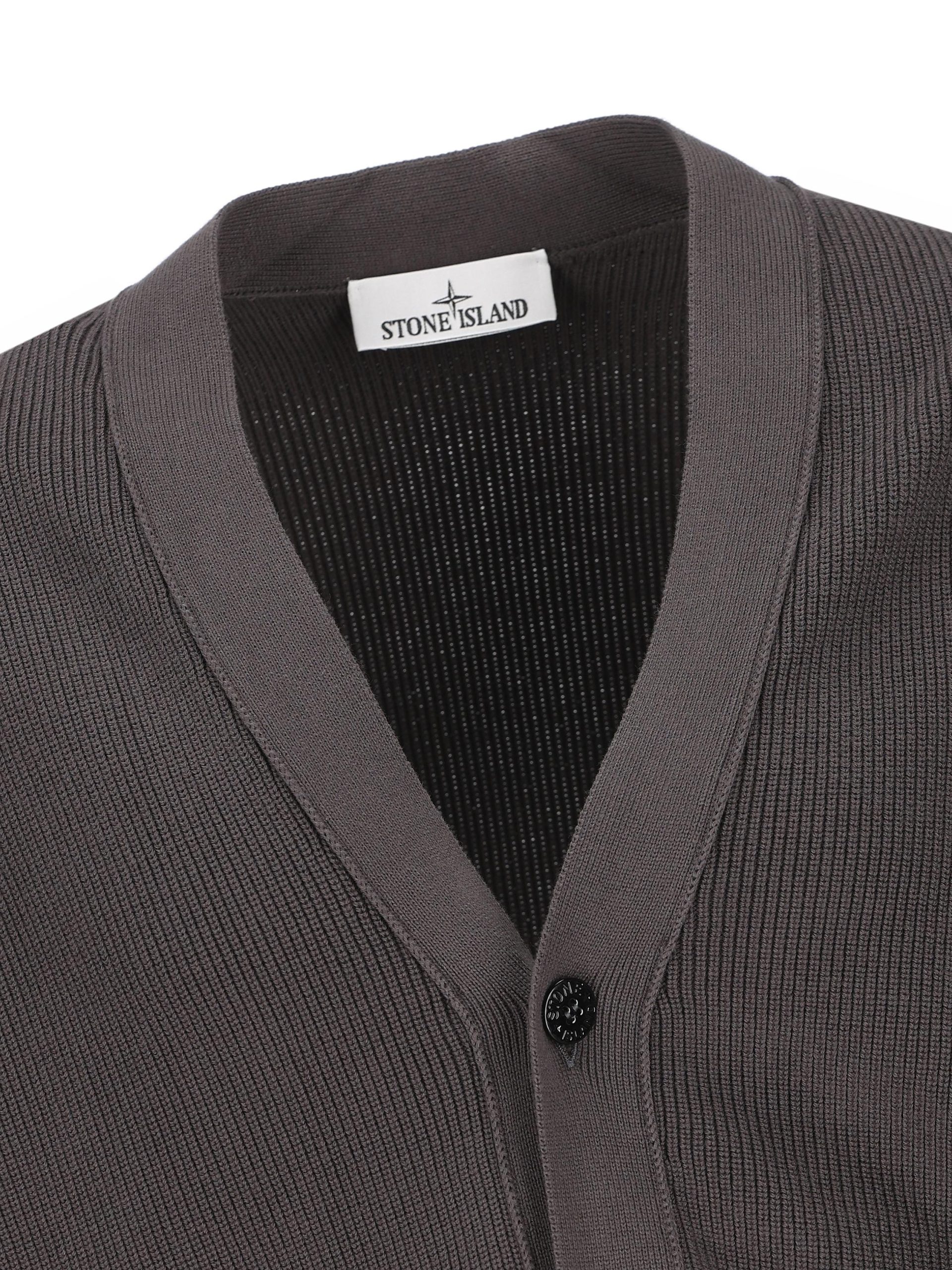 STONE ISLAND Cardigan In Cotone - immagine 5