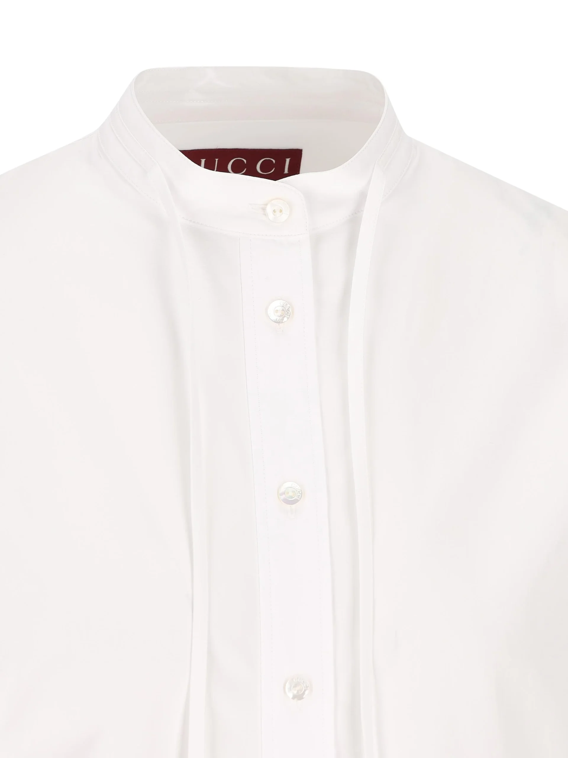GUCCI Camicia In Popeline Di Cotone - immagine 4