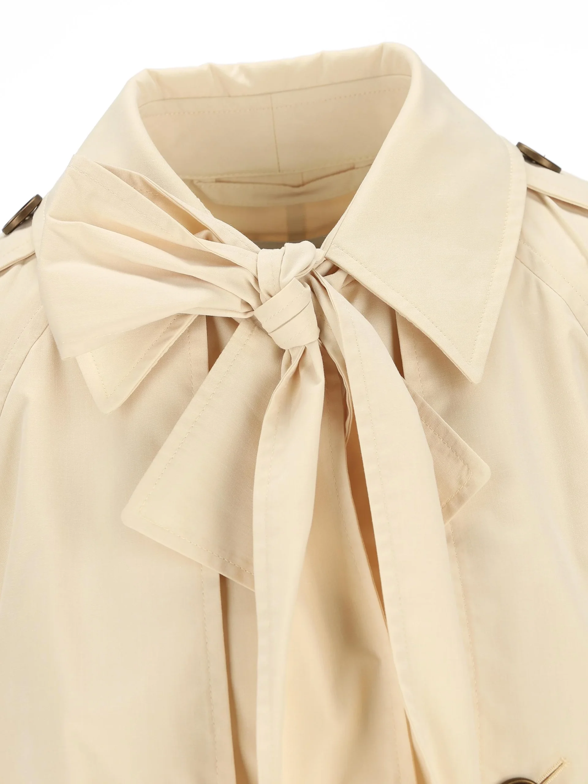 BURBERRY Trench Trerose In Tela - immagine 4