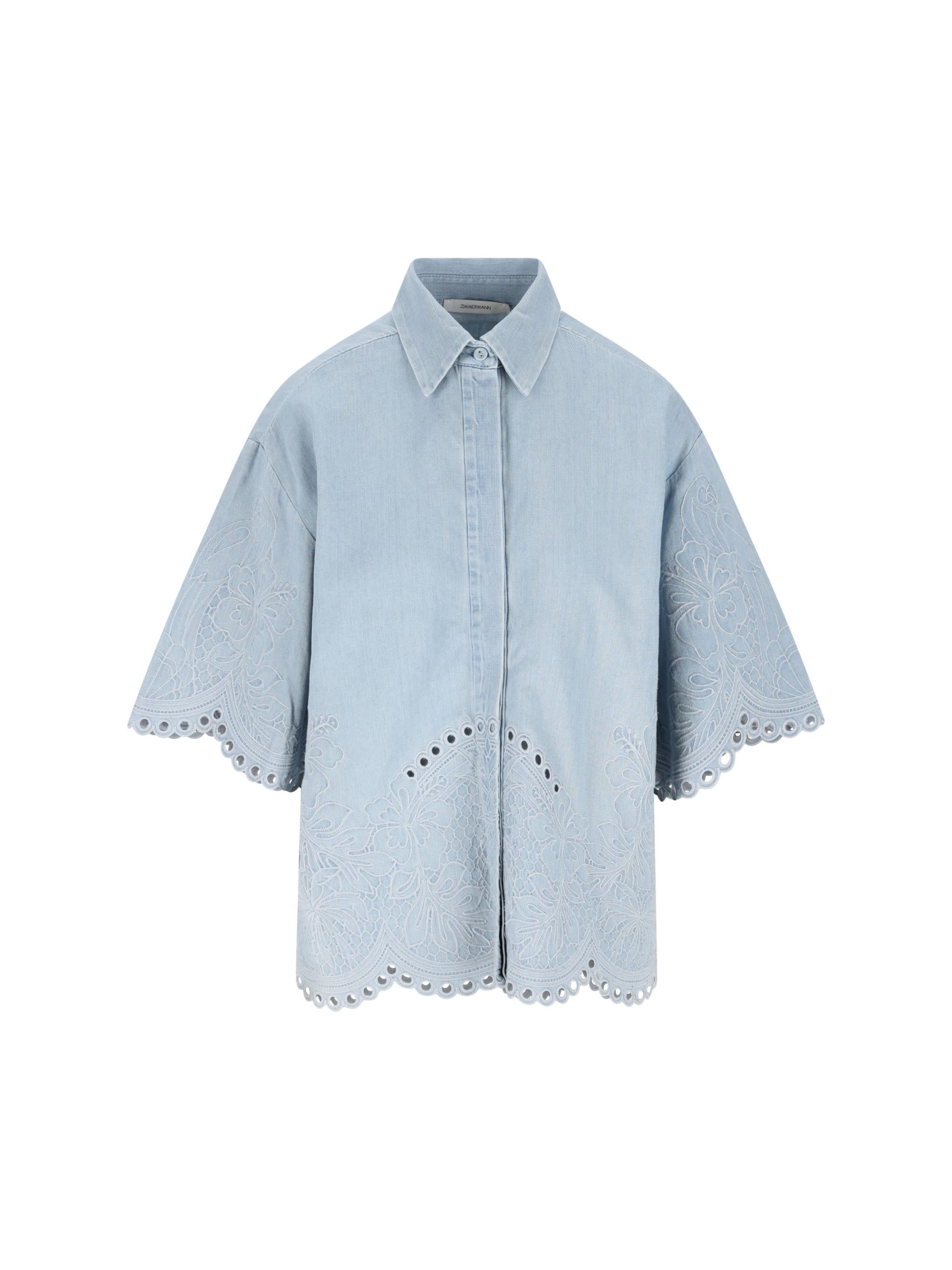 ZIMMERMANN Camicia In Denim - immagine 2