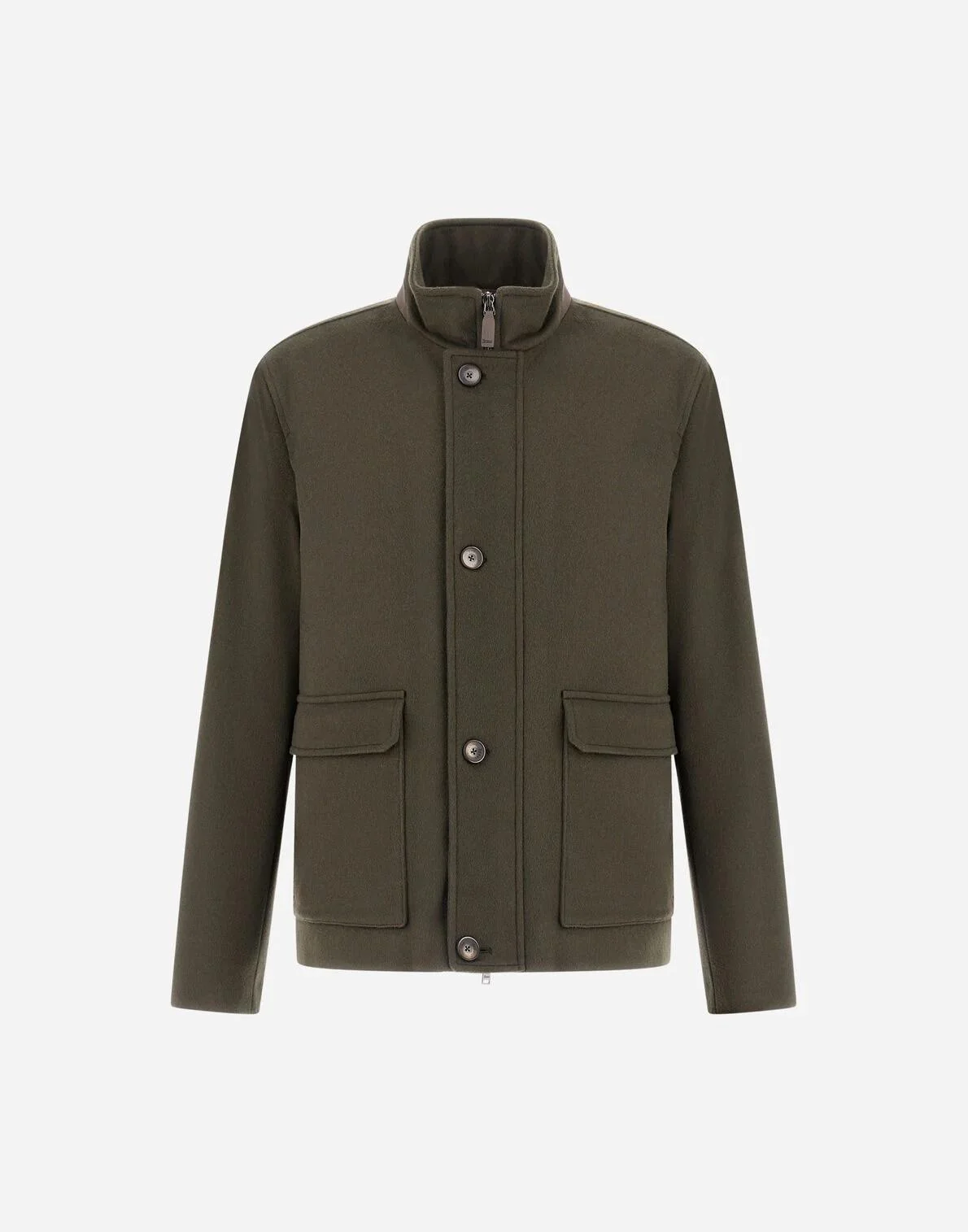 Field jacket in pure cashmere - immagine 2