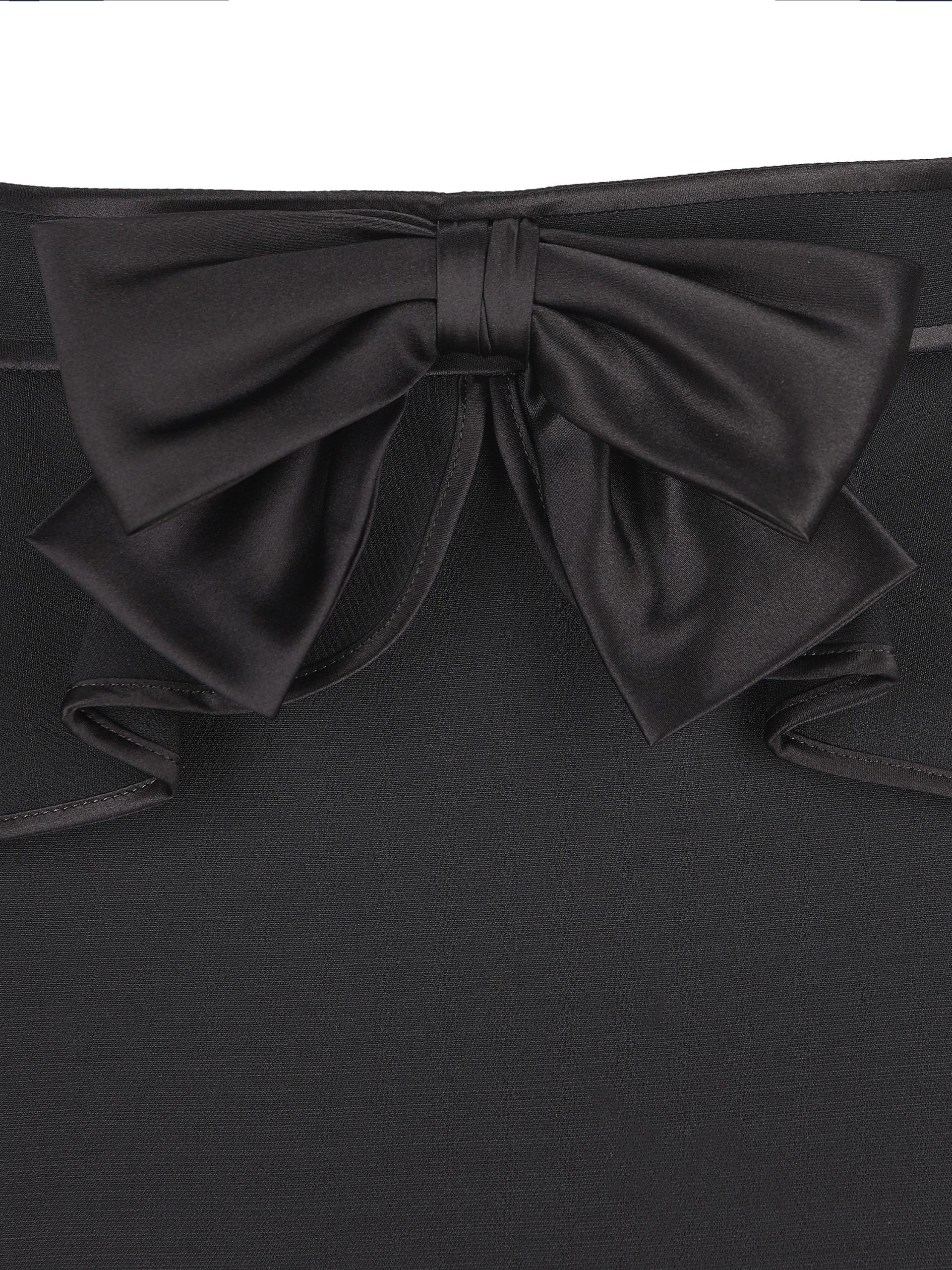 VALENTINO GARAVANI Gonna Corta In Crepe Couture - immagine 4