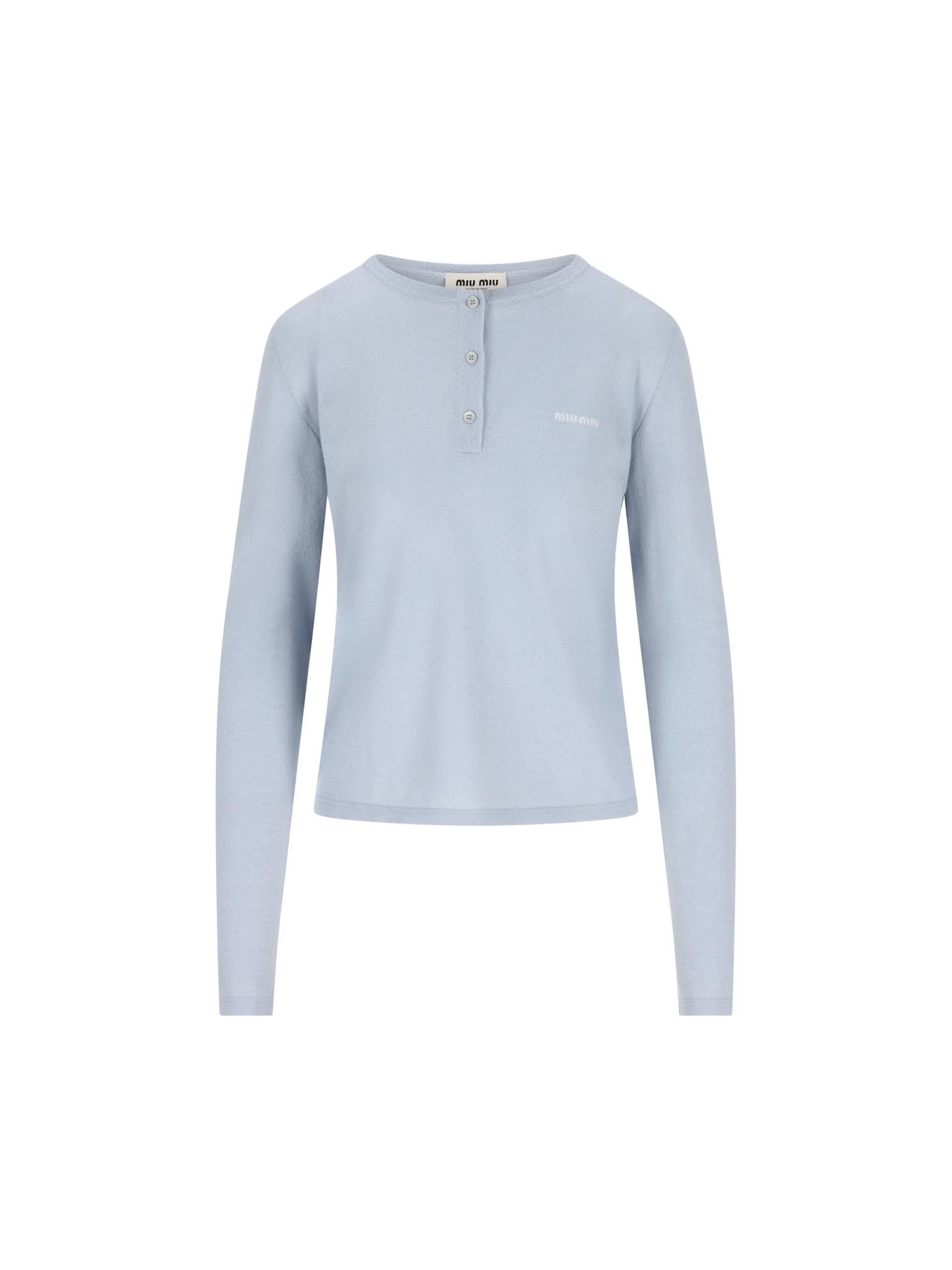 MIU MIU Maglia Girocollo In Cashmere - immagine 2