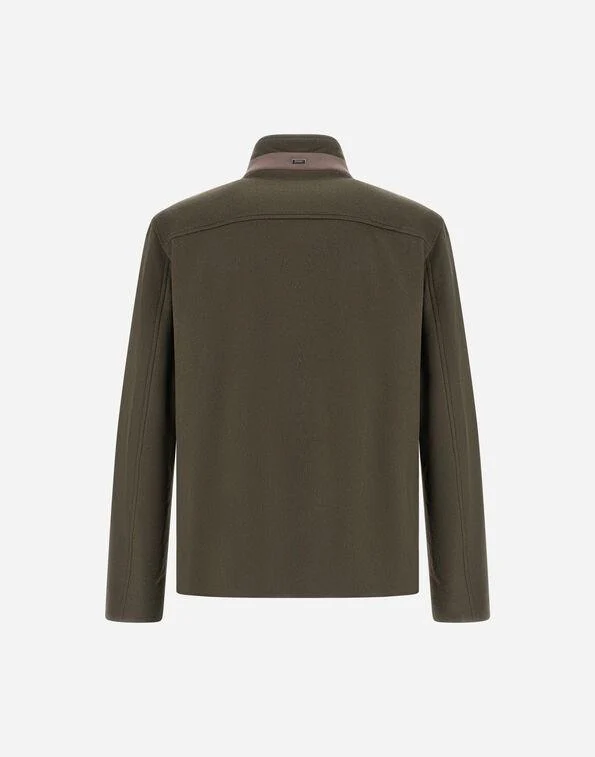 Field jacket in pure cashmere - immagine 3