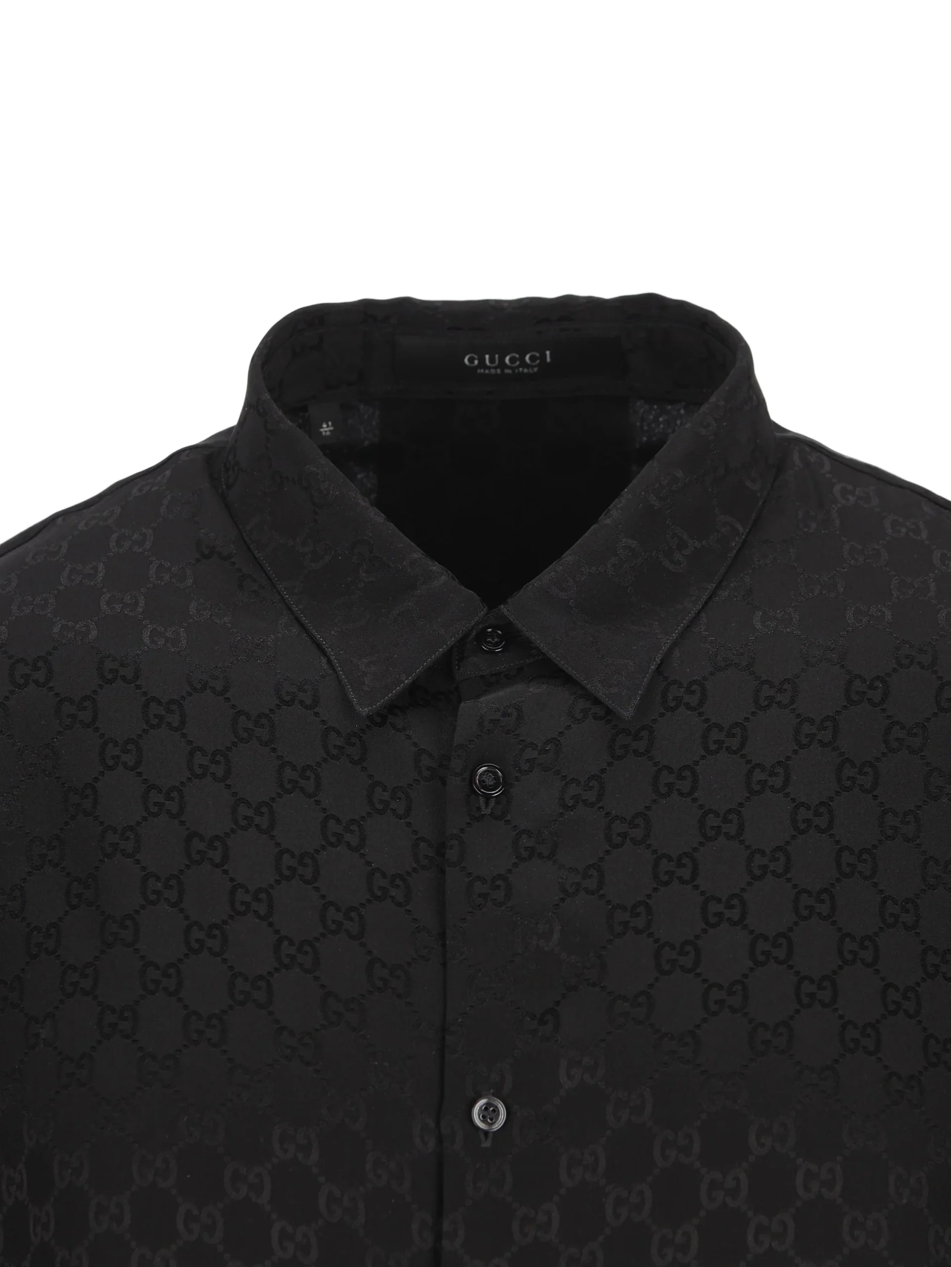 GUCCI Camicia In Seta GG - immagine 5