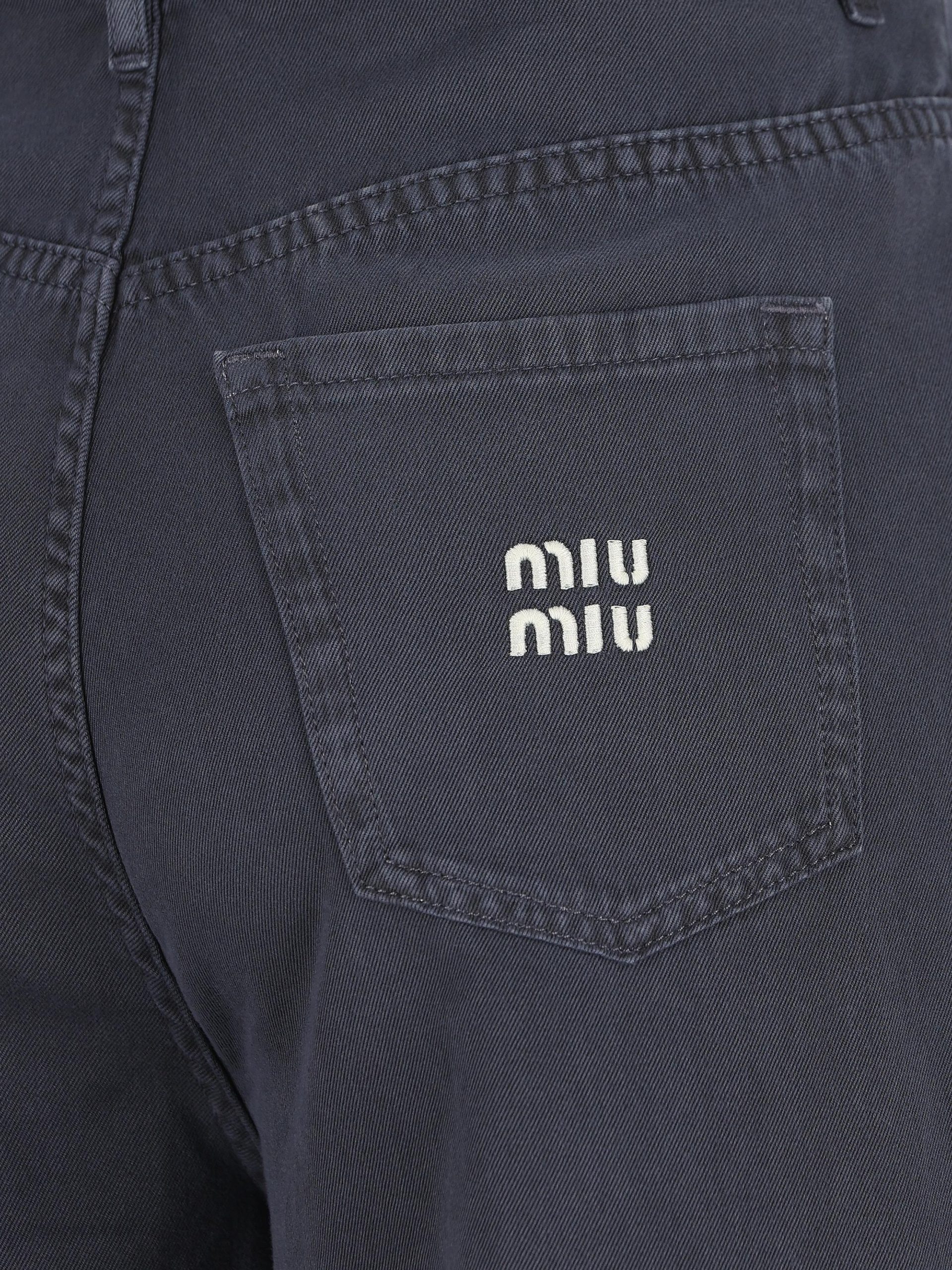 MIU MIU Jeans In Cotone - immagine 5