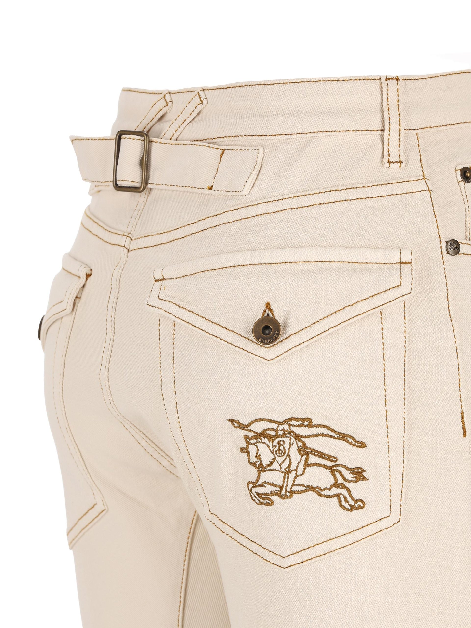 BURBERRY Jeans Bootcut A Vita Alta - immagine 5