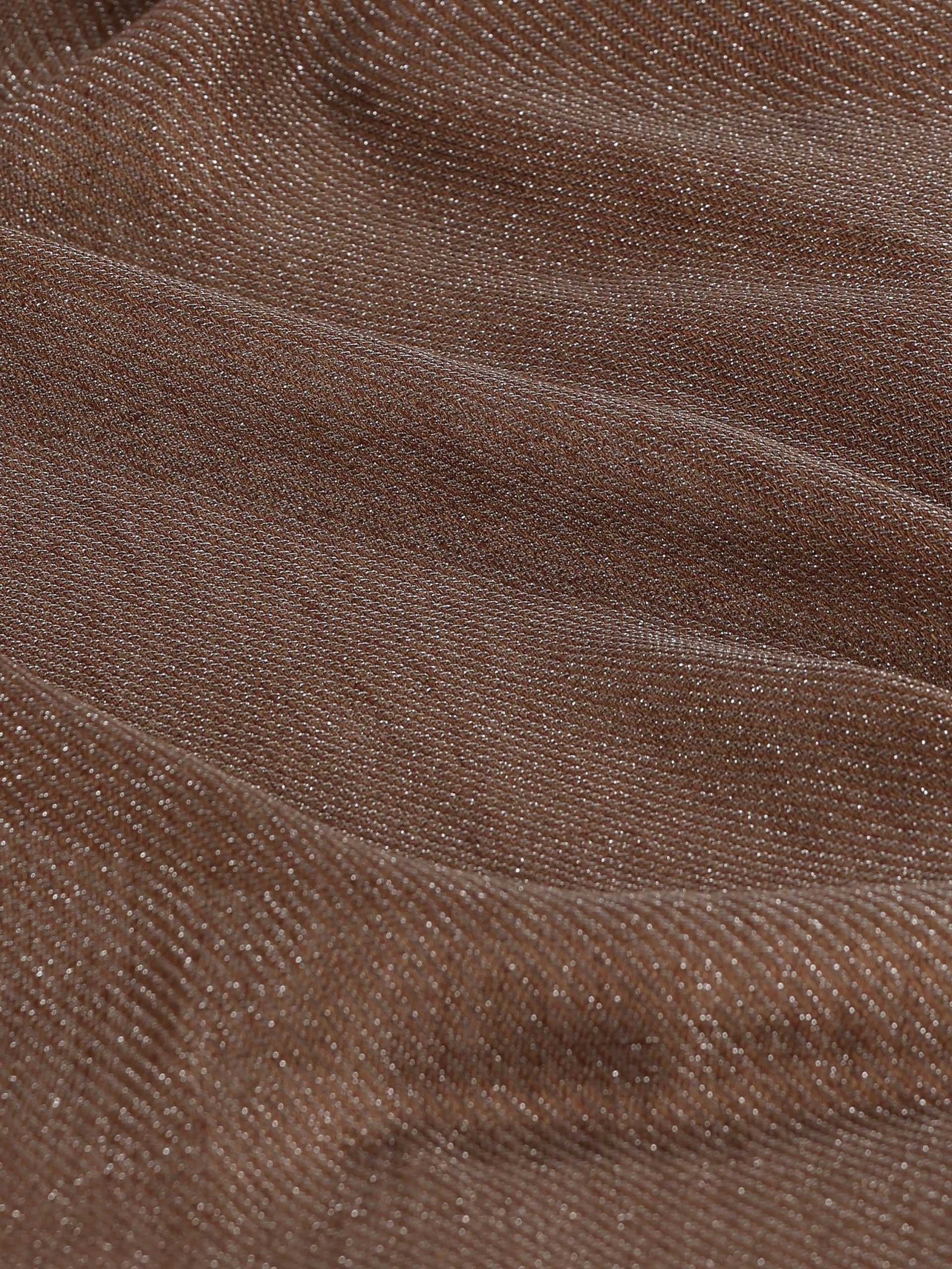 BRUNELLO CUCINELLI Poncho In Cover Di Lino Sparkling - immagine 5