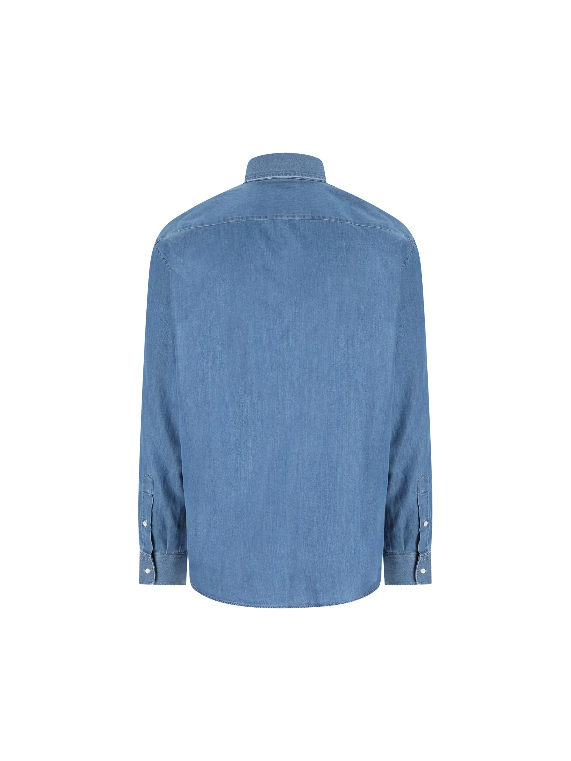 BRUNELLO CUCINELLI Camicia In Cotone - immagine 3