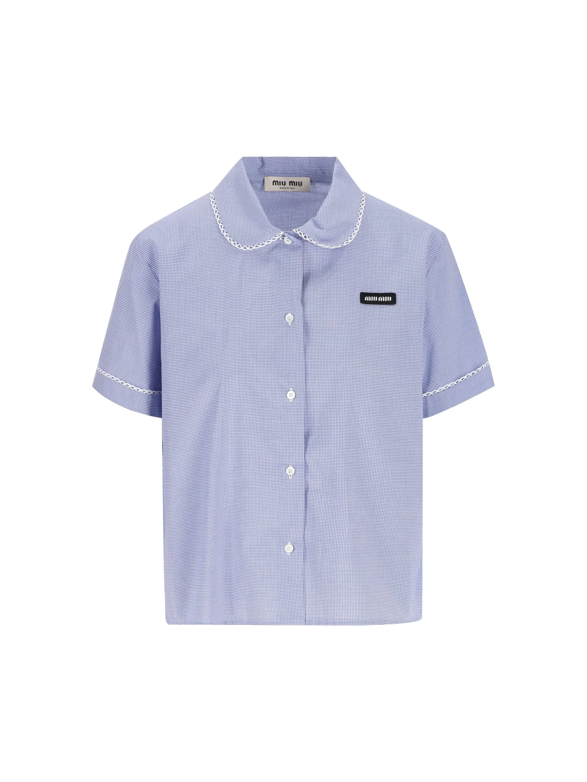 MIU MIU Camicia In Vichy - immagine 2