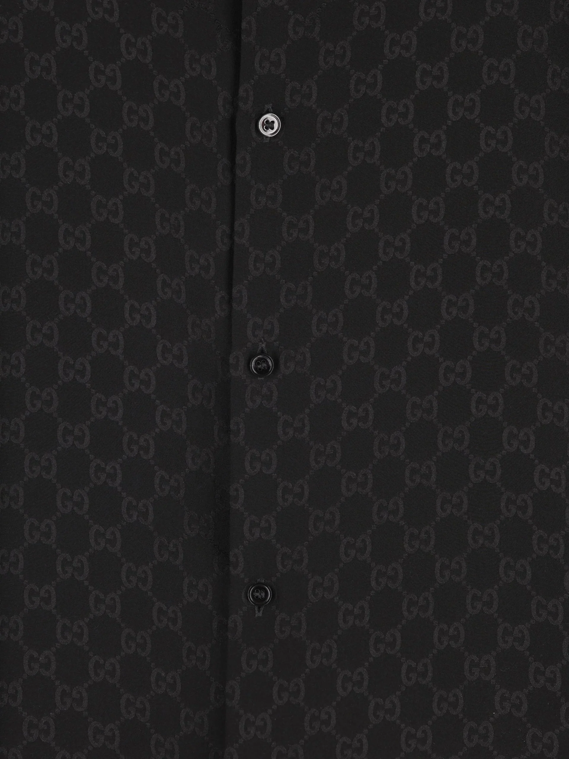 GUCCI Camicia In Seta GG - immagine 4