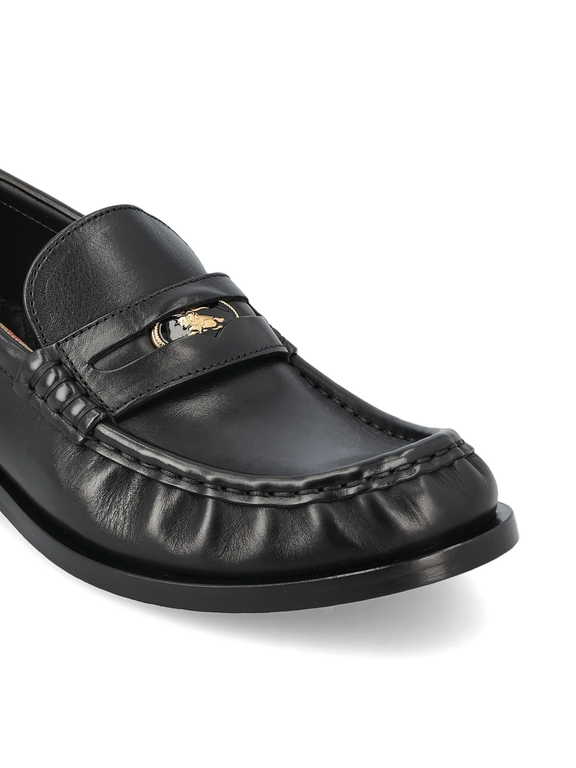 BURBERRY Mocassini Cadet In Pelle - immagine 5