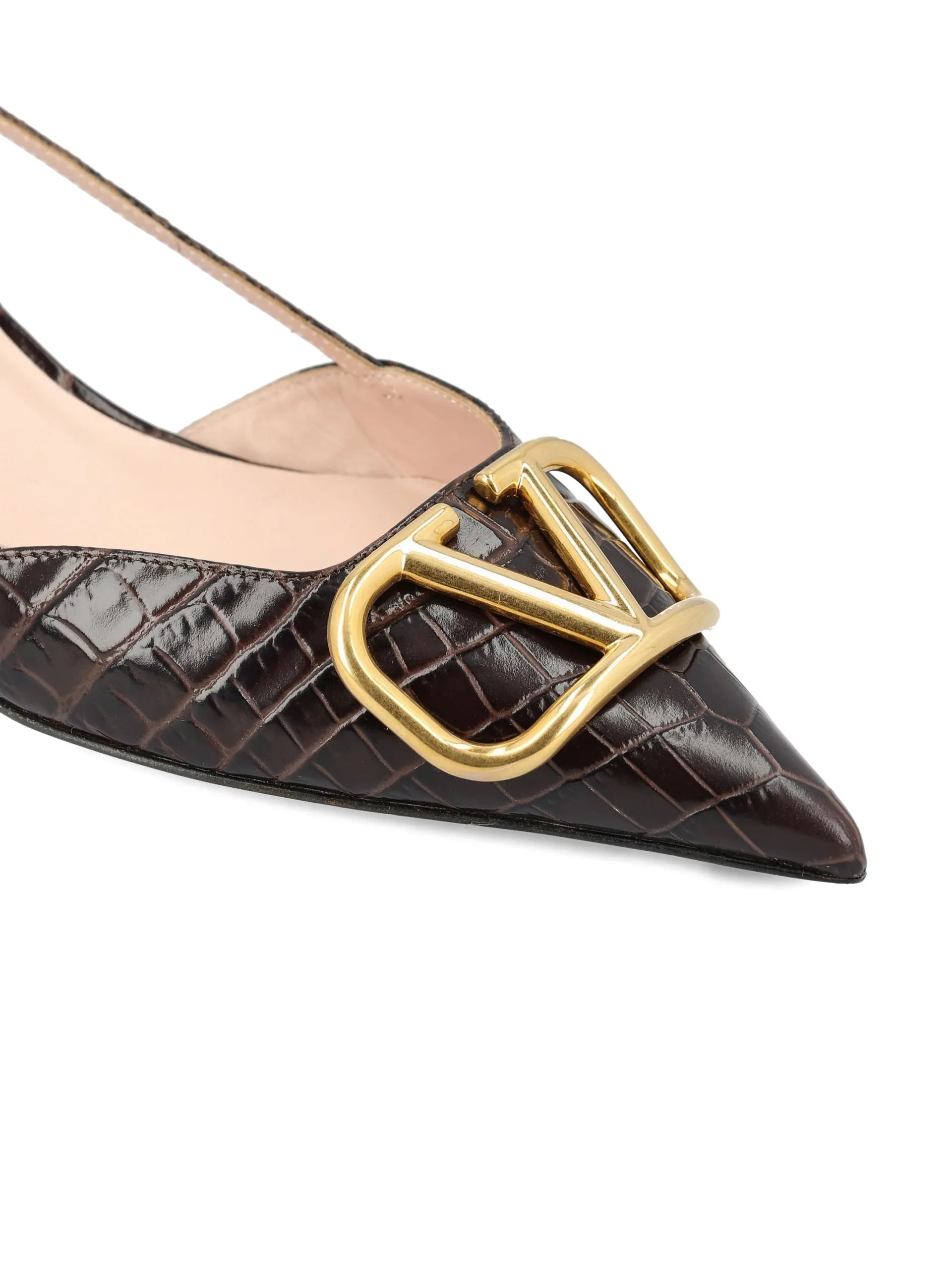 VALENTINO GARAVANI Décolleté Slingback Vlogo Signature - immagine 5