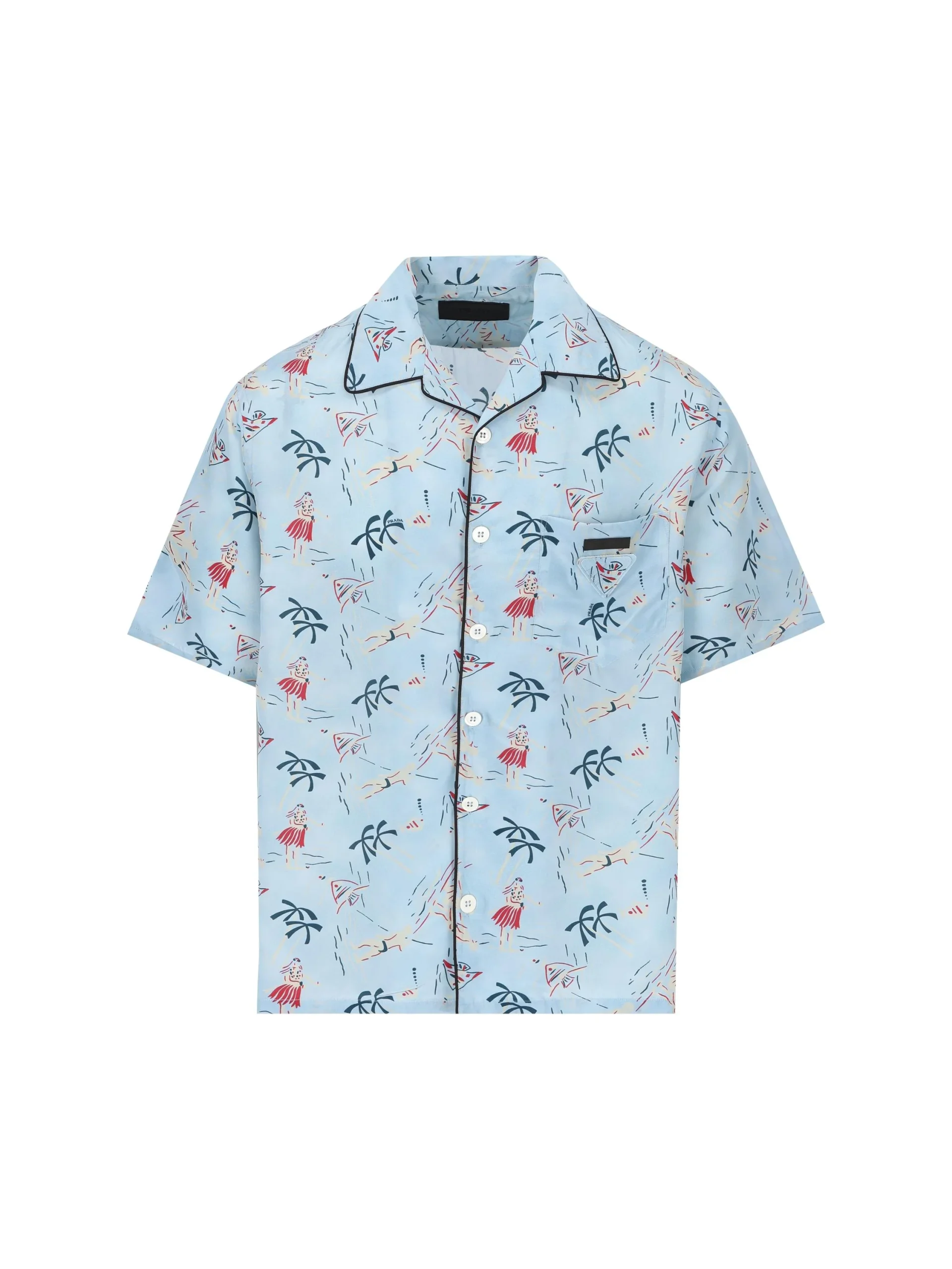 PRADA Camicia Bowling Stampata - immagine 2