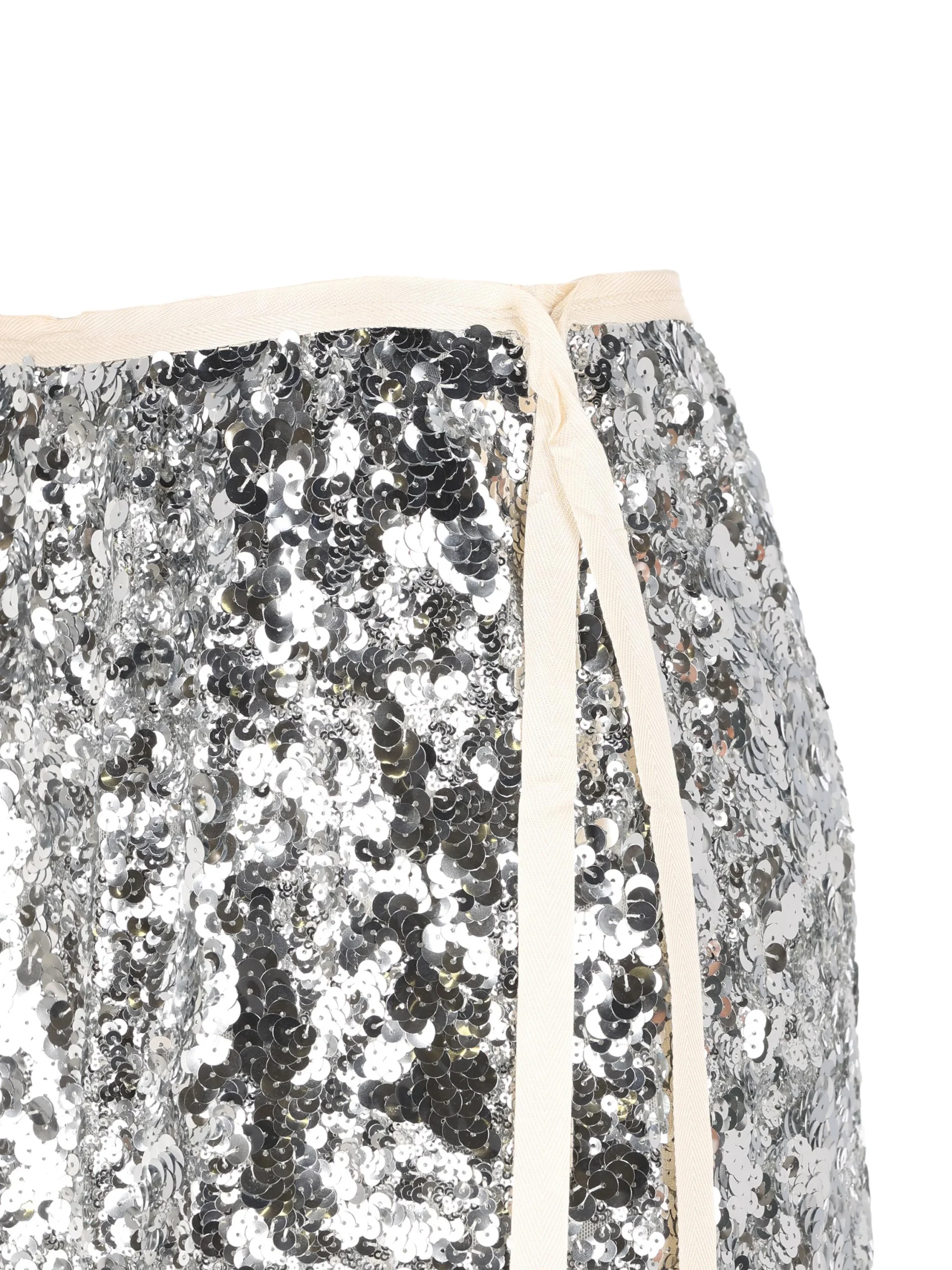 PRADA Gonna Ricamata Con Paillettes - immagine 5