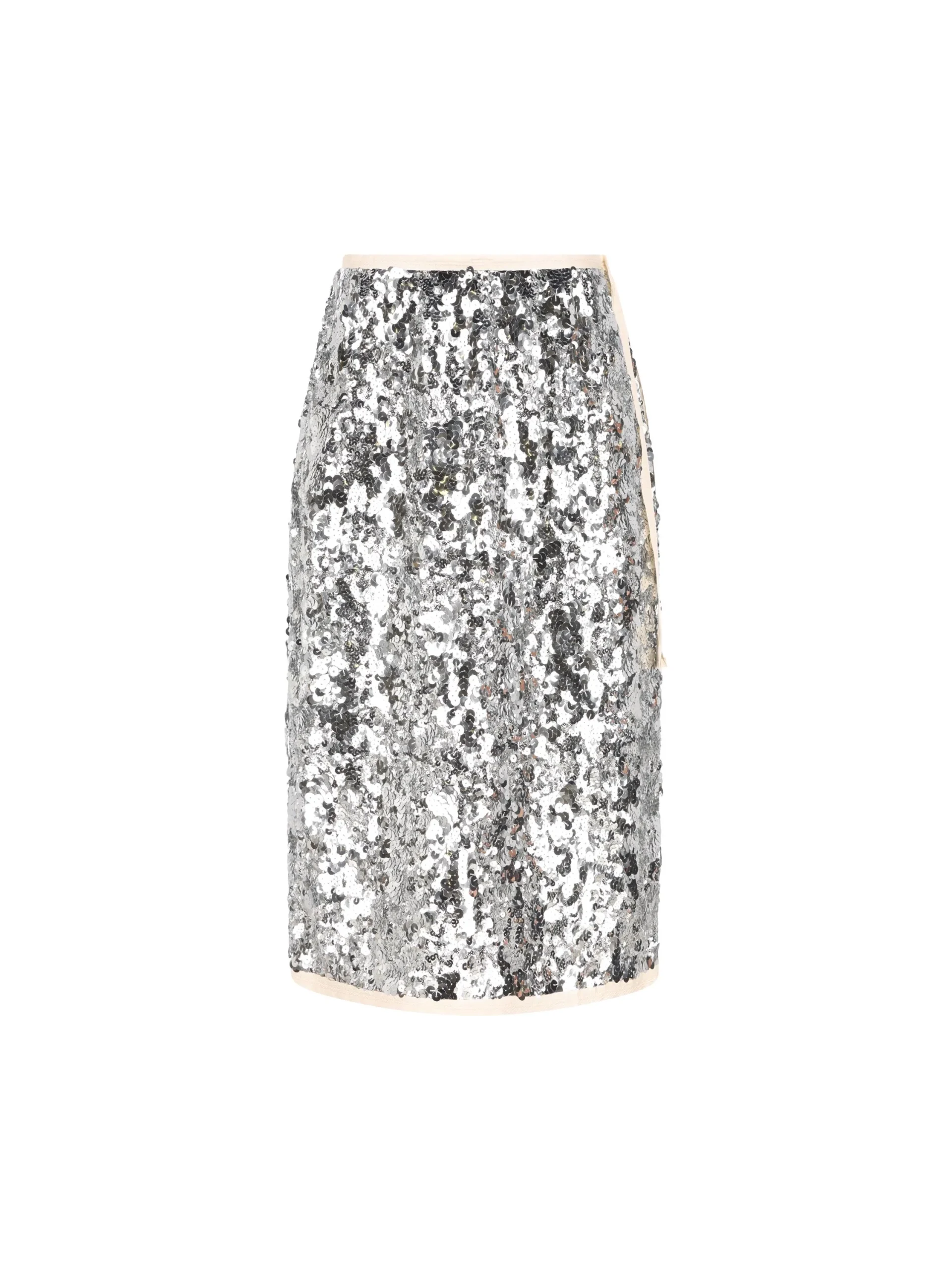 PRADA Gonna Ricamata Con Paillettes - immagine 2