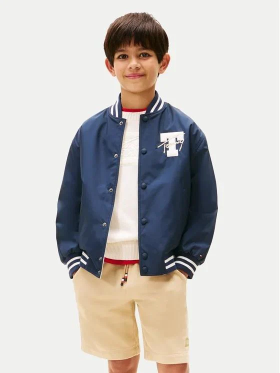 Bomber relaxed fit reversibile con logo - immagine 3