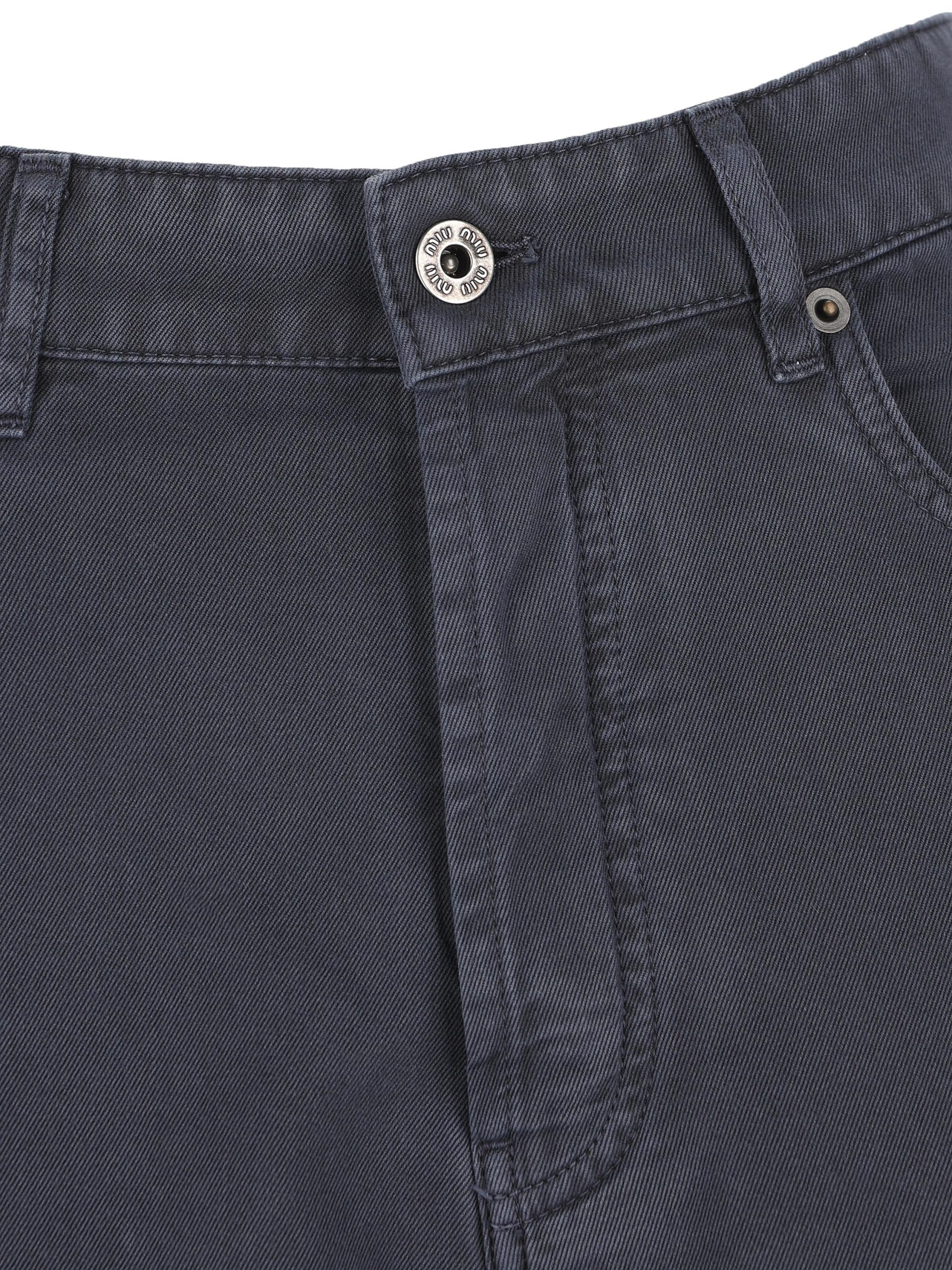 MIU MIU Jeans In Cotone - immagine 4
