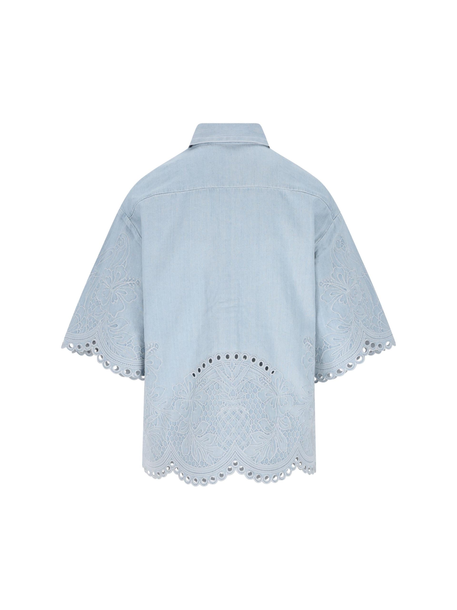 ZIMMERMANN Camicia In Denim - immagine 3